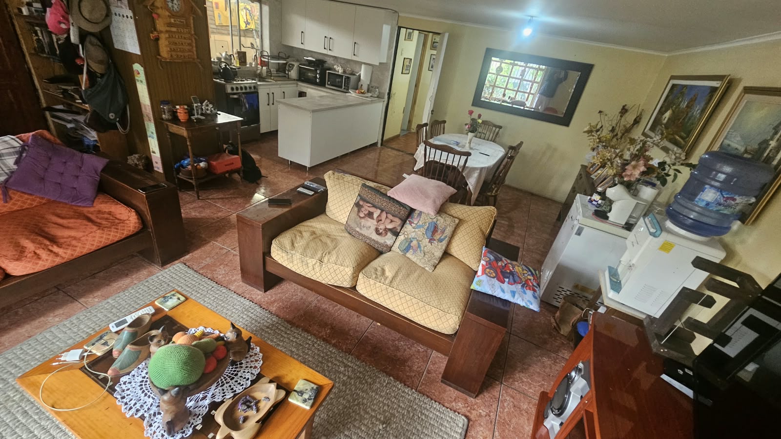 Casa La Florida_Living_Comedor y Cocina